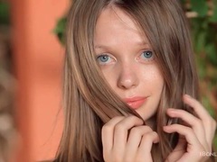 Find-Best-Pussy.com presents: Short pink skirt on a sweet small tits teen
