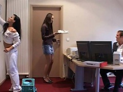 Find-Best-Pussy.com presents: Boss fucks secretary and maid