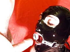 Find-Best-Pussy.com presents: Latex mask big load cumshot ring gag 720p hd