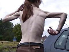 Find-Best-Pussy.com presents: A skinny mature woman with small empty saggy tits