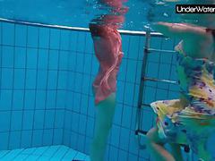 Find-Best-Pussy.com presents: Bubarek and birtakik enjoy eachother in the pool