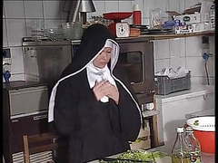Find-Best-Pussy.com presents: German nun assfucked in kitchen