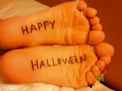 Find-Best-Pussy.com presents: Halloween feet soles & toe rings