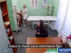 Find-Best-Pussy.com presents: Fakehospital both doctor and nurse give new patient thorough