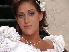 Find-Best-Pussy.com presents: Bride & a hottie share a big cock