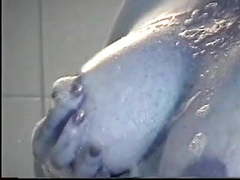 Find-Best-Pussy.com presents: Freckled redhead milf plays with her nipples in bath