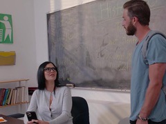 Find-Best-Pussy.com presents: Kinky math tutor jasmine jae loves giving head and having sex