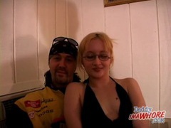 Find-Best-Pussy.com presents: Slutty blonde strips from her little dress