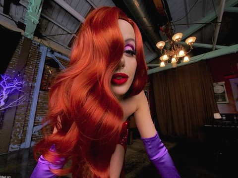 Find-Best-Pussy.com presents: Pov cosplay porn with jessica rabbit in hd porn