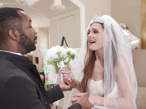 Find-Best-Pussy.com presents: Hardcore interracial gangbang with hot ass bride aften opal. hd