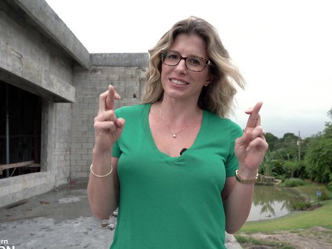 Find-Best-Pussy.com presents: Outdoors construction video with provocative model cory chase