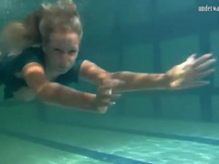 Find-Best-Pussy.com presents: Big tits blonde girl swims in the nude