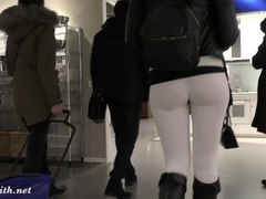 Find-Best-Pussy.com presents: Jeny smith  camel toe white leggings