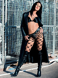 Find-Best-Pussy.com presents: Lollybadcock Has a Horny Photoshoot With Dildos Outdoors