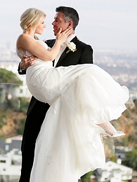 Find-Best-Pussy.com presents: Hot blonde Anikka Albrite consummates her marriage vows after getting married